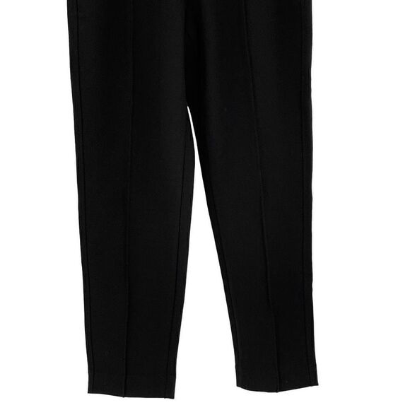 NWOT Everlane The Dream Pant Black Tapered Leg Soft Ponte Knit Women Small - Picture 7 of 12